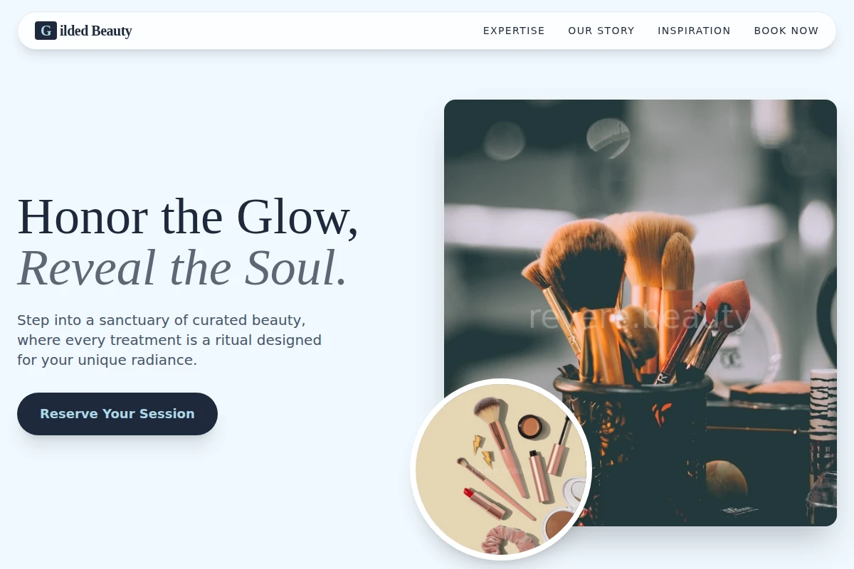 Gilded Beauty Salon