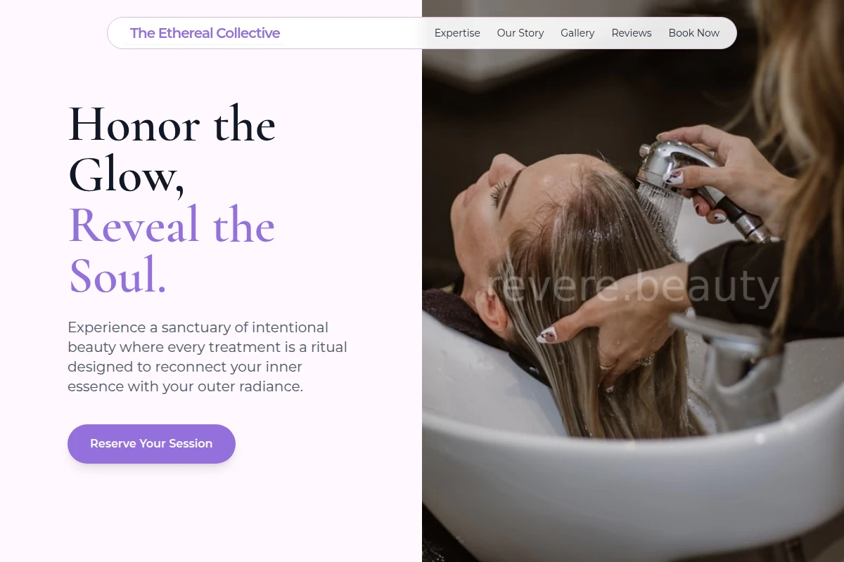 Minimal Beauty Salon