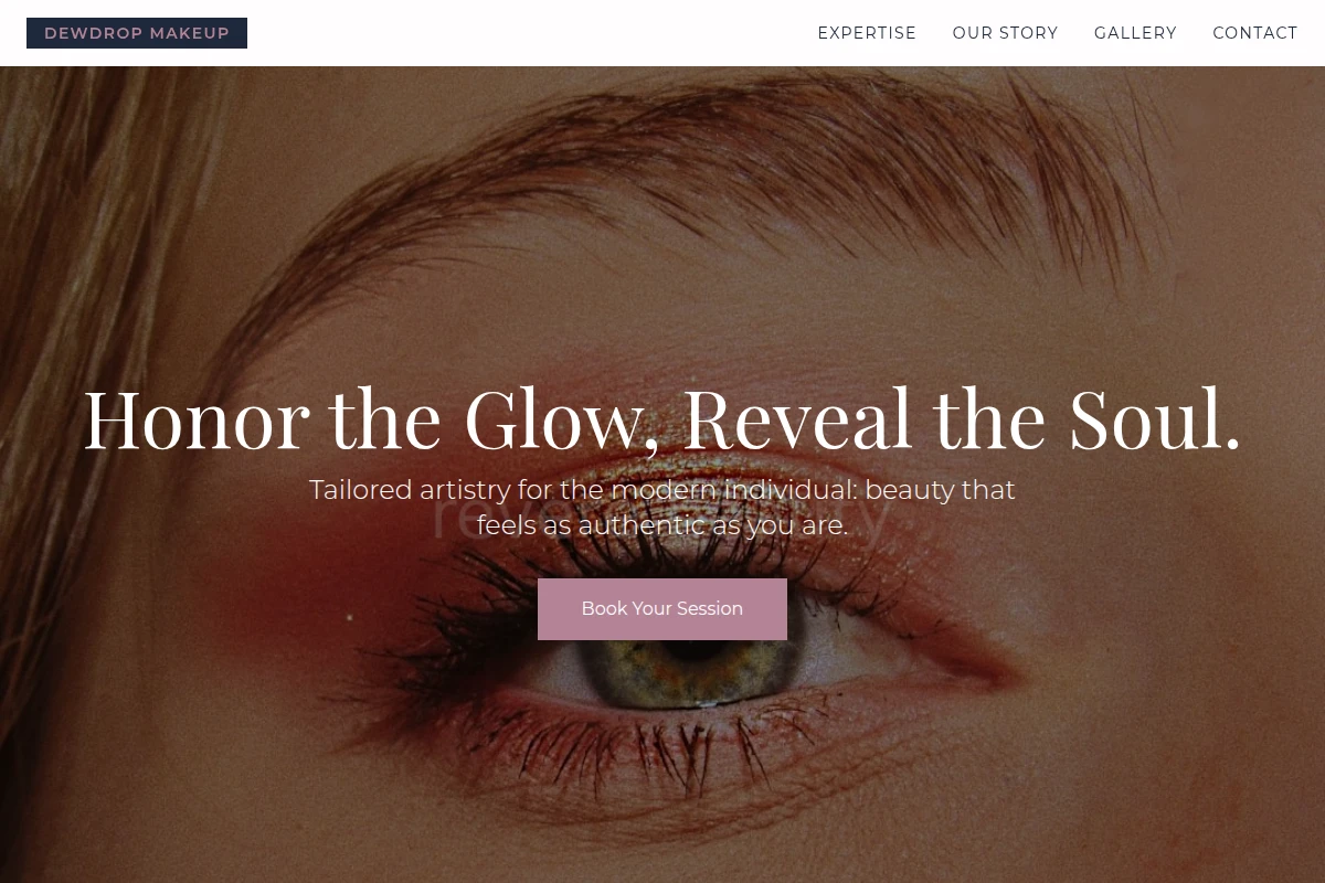 Dewdrop Makeup